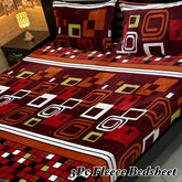 Fleece Bedsheet King Size-3Pcs-Design-627